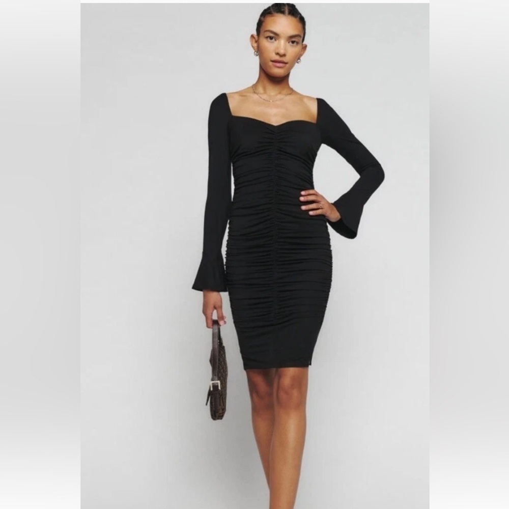 Reformation Barrie knit dress